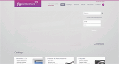 Desktop Screenshot of flyelectronics.es