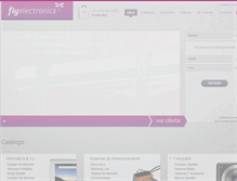 Tablet Screenshot of flyelectronics.es